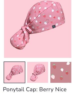 yourCapy Strawberry Scrub Cap